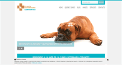 Desktop Screenshot of clinicacervantes.com